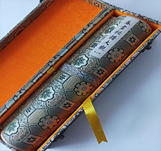 台前书画装裱案例